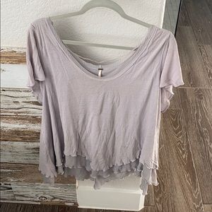 Free people purple top
